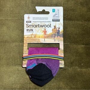 NWT Smartwool Tandoori Orange Ombre Low Ankle Socks Zero Cushion Women’s Small